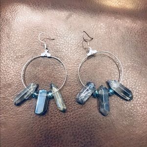 Crystal earrings